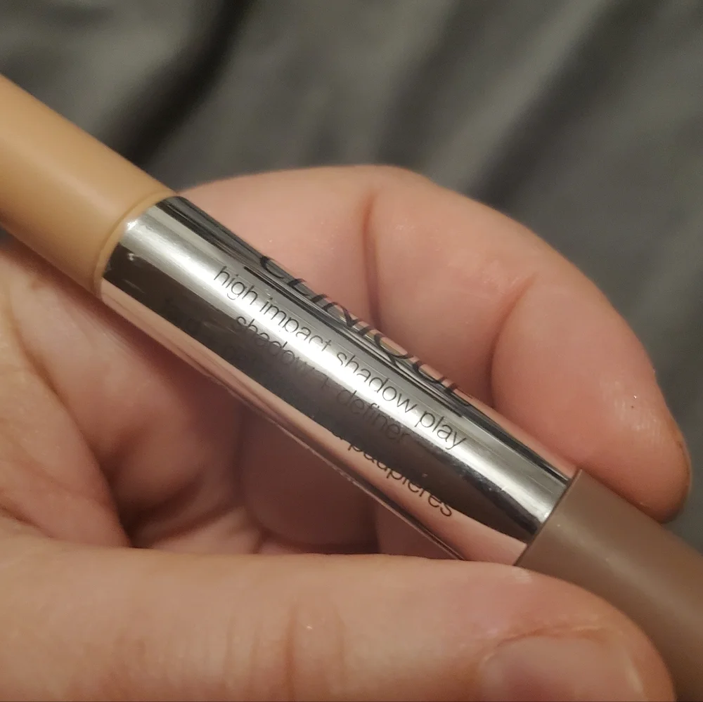 Clinique High Impact Shadow Play Shadow/Def Dual-Ended Concealer-08Rose/Truffles